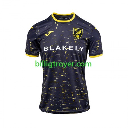 Billige Fotballdrakter Norwich City Bortedraktsett 2024/25 Kortermet